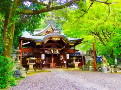 粟田神社の本殿・本堂