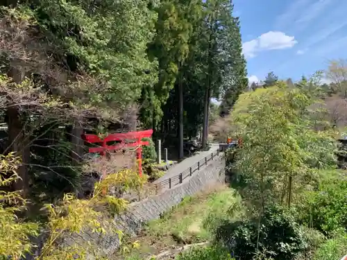 須山浅間神社の景色