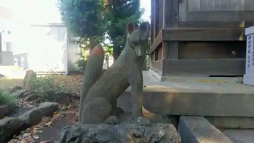 亀久保神明神社の狛犬