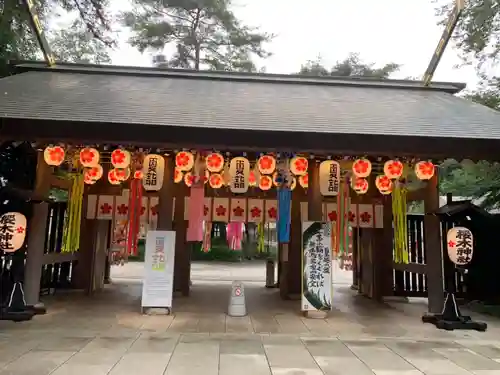 櫻木神社の山門・神門