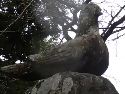 三宅八幡宮の狛犬