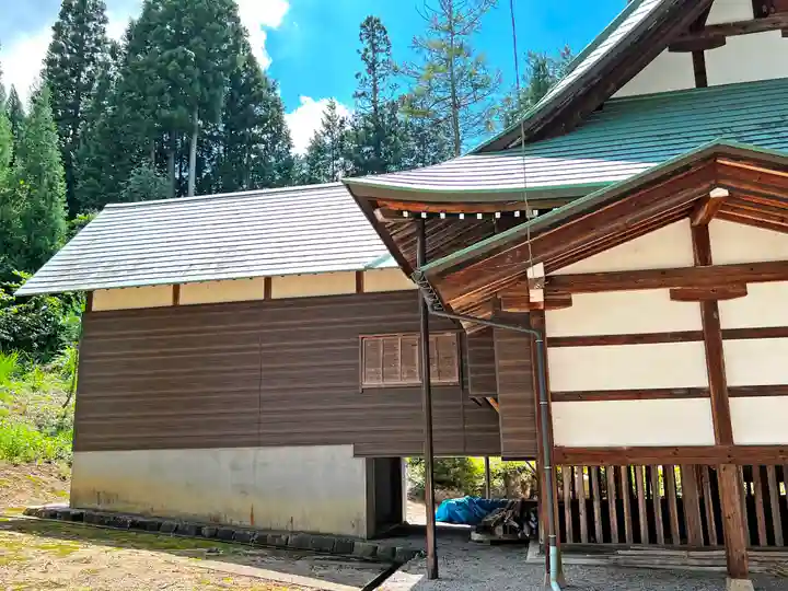 白山神社の本殿・本堂