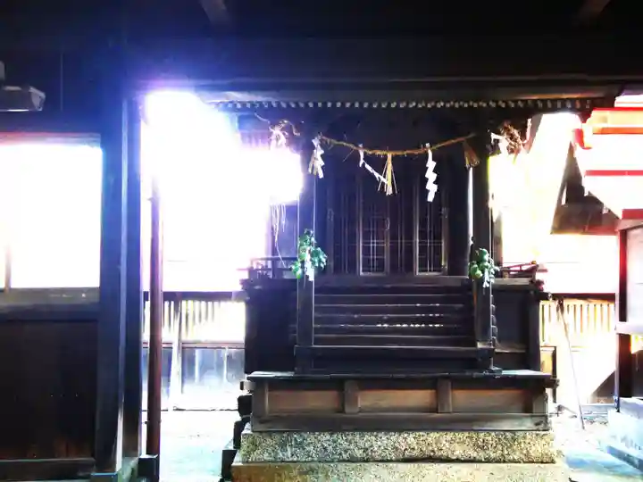 生田明神社(大山寺町)の本殿・本堂