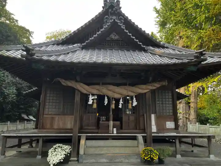 綾延神社の本殿・本堂
