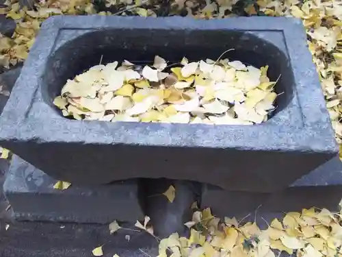 久伊豆社（小久喜久伊豆神社）の手水