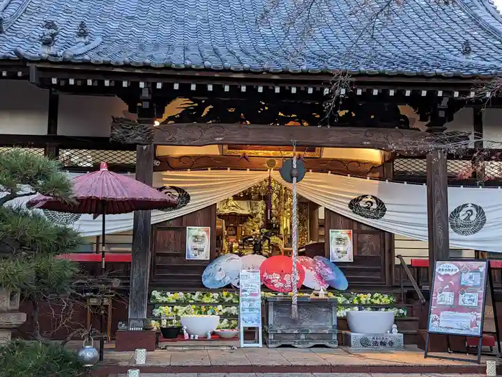 法輪寺の本殿・本堂