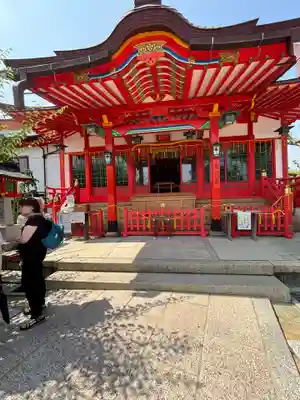 綱敷天満宮の本殿・本堂