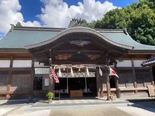 宇和津彦神社の本殿・本堂