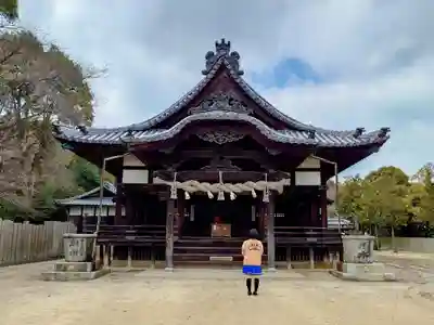 勝岡八幡神社の本殿・本堂