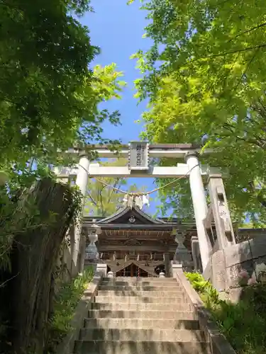 石都々古和気神社の鳥居