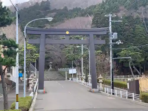 函館八幡宮の鳥居