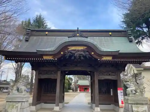 小野神社の山門・神門
