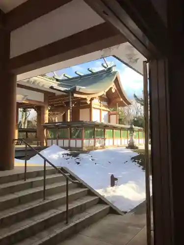 鳥取縣護國神社の本殿・本堂