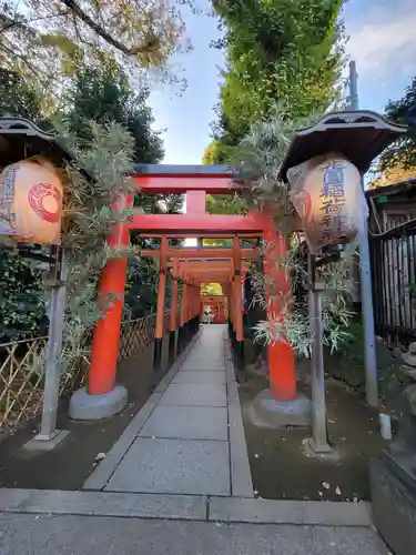 花園稲荷神社の鳥居