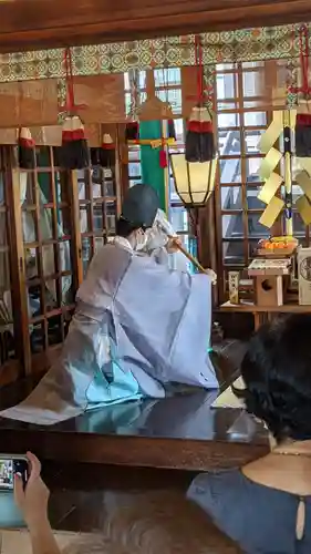 三輪神社のお祭り