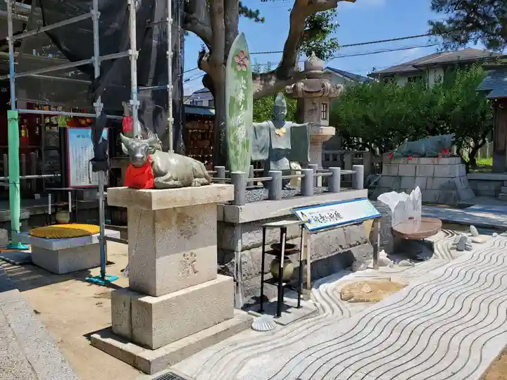 綱敷天満宮の庭園