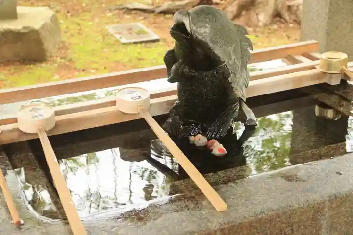 神炊館神社 ⁂奥州須賀川総鎮守⁂の手水舎