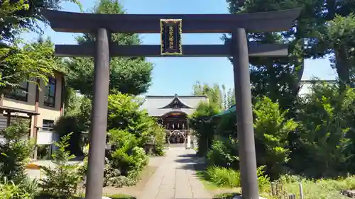 鷺宮八幡神社の鳥居