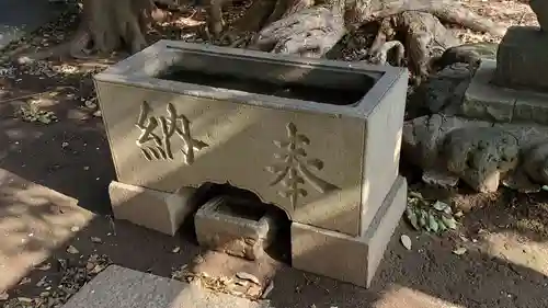 八幡神社の手水舎