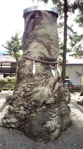 飛騨一宮水無神社の自然