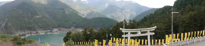 丹生川上神社(上社)の景色