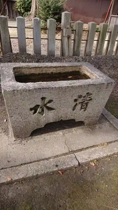 日吉社の手水舎