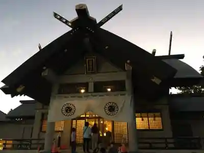 篠路神社の本殿・本堂