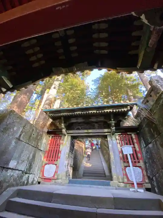 日光東照宮の山門・神門
