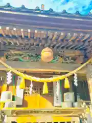 金村別雷神社の本殿