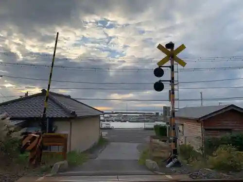 吉浜神社の景色