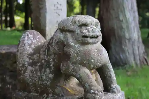 田子神社の狛犬