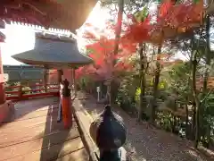 柏原八幡宮の景色