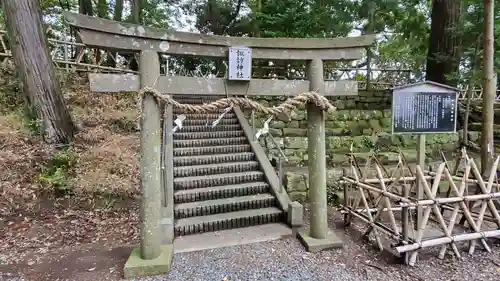 諏訪神社の鳥居