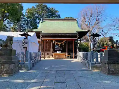 星川杉山神社の本殿・本堂