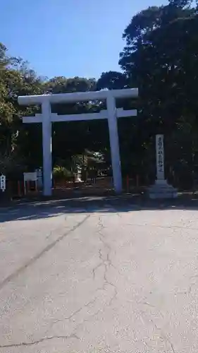 息栖神社の鳥居