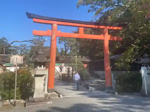 吉田神社の鳥居