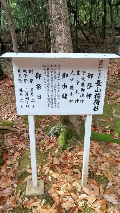 長山稲荷社(橿原神宮末社)のその他建物