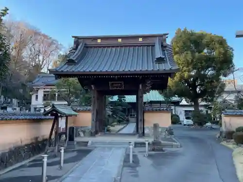 宗隆寺の山門・神門