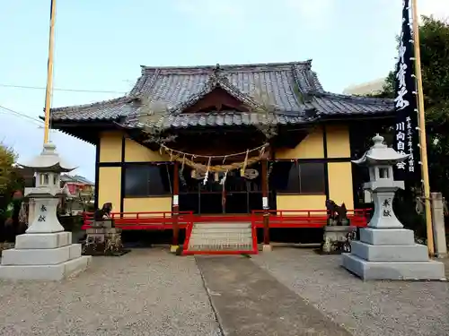 八幡神社の本殿・本堂