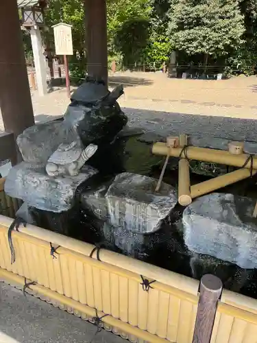 櫻木神社の手水舎