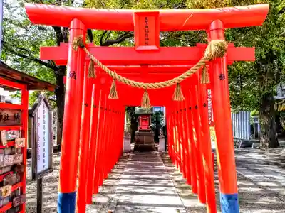 村國真墨田神社の鳥居
