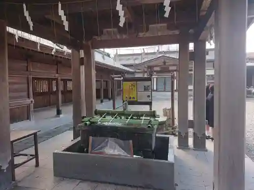 宇都宮二荒山神社の手水舎