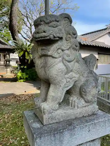 石田神社の狛犬