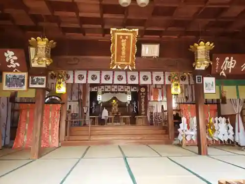 村國真墨田神社の本殿・本堂