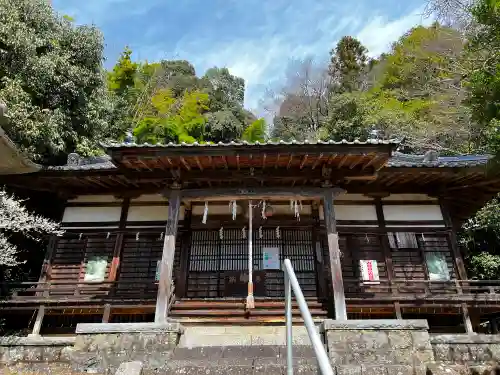 黒戸奈神社の本殿