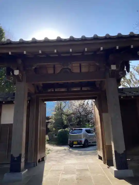 光明寺の山門・神門