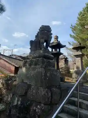 杷木神社の狛犬