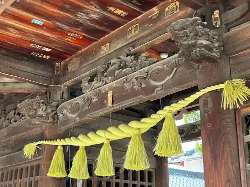 穴切大神社の芸術