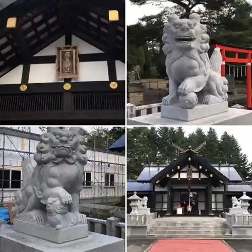 厚真神社の狛犬