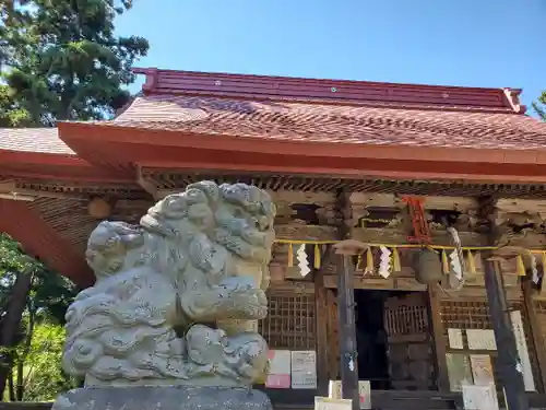 隠津島神社の狛犬